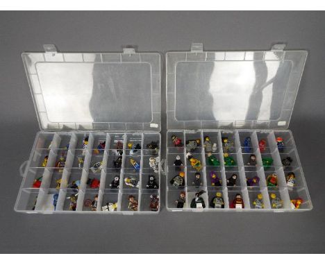 Lego - A group of 56 x Lego figures including Indiana Jones, Robin and several Harry Potter figures and others. They appear i