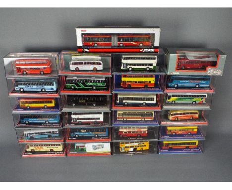 Corgi Original Omnibus - A collection of 25 x boxed limited edition bus models in 1:76 scale including # 40202 AEC Reliance i