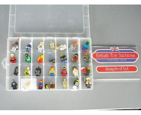 Lego - A collection of 84 x  figures and a selection of Lego parts and pieces, also a collection of in excess of 200 Lego fig