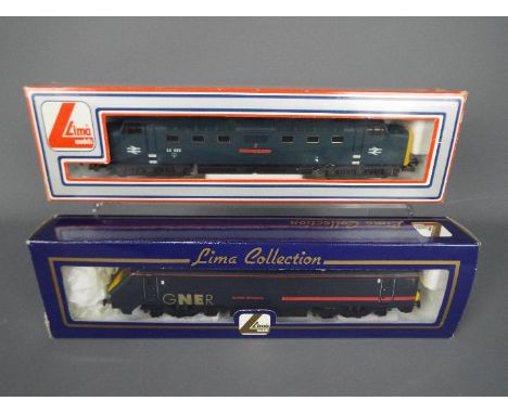 Lima, Hornby - Two boxed OO gauge locomotives. Lot includes Hornby R2002 Class 91 electric locomotive Op.No.91019 'Scottish E
