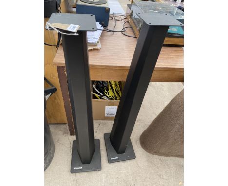 A PAIR OF ATACAMA SPEAKER STANDS 
