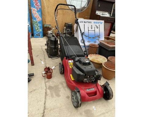 A MOUNTFIELD PETROL ENGINE LAWN MOWER 
