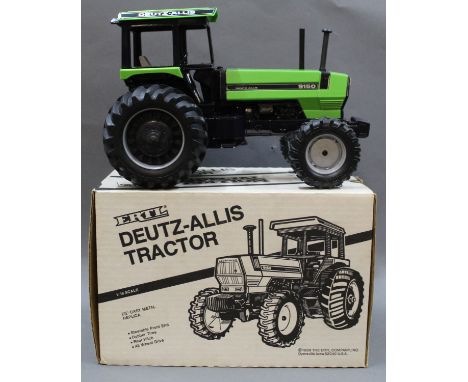 A boxed Ertl diecast Deutz-Allis tractor, 1/16 scale, special edition 