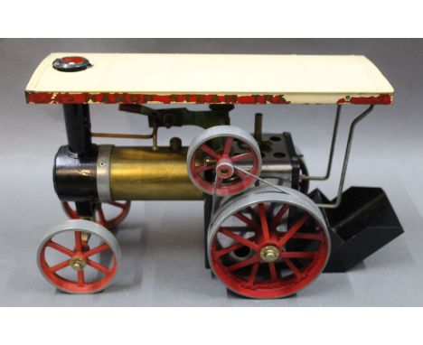 A Mamod steam tractor