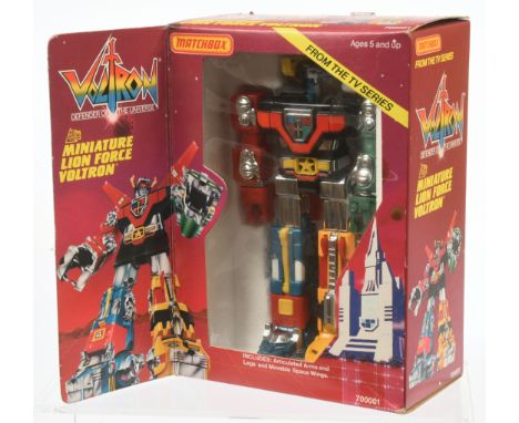 Matchbox 700001 "Miniature Lion Force Voltron" Robot from the TV Series "Voltron Defender of the Universe" - Near Mint to Min