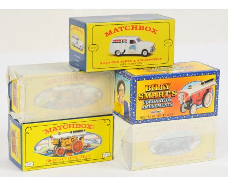 Matchbox Models of Yesteryear a mixed group from the Collectable Era "Code 2" including "The Princess" Billy Smarts Fowler, Y