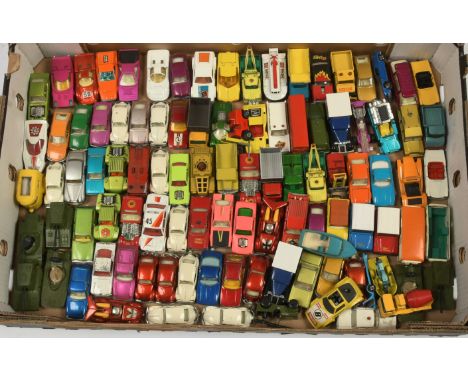 Matchbox Superfast, a large unboxed group&nbsp; to include, 11b Flying Bug; 14a Iso Grifo; 33a Merrywether Fire Engine and ot
