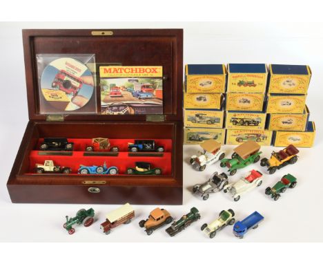 Matchbox Models Of Yesteryear group to include Y5 Le Mans Bentley; Y8 Bullnose Morris; Y10 GP Mercedes; Y7 Leyland Van "Jacob