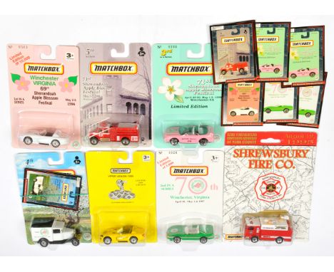Matchbox Superfast group of 1980's and 1990's Promotional &amp; Limited Edition models. Including MB10 Dodge Viper "69th Shen