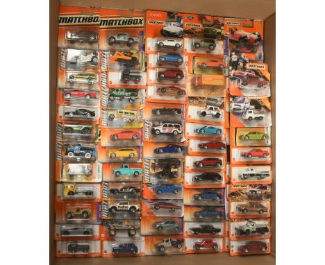 Matchbox Superfast a large blister packed group of Mattel Wheels issues including, AMC Eagle, Dodge Pick-Up, Ford Thunderbird