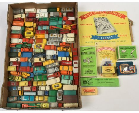 Matchbox Regular wheels, a large unboxed group to include, 22c Pontiac GP Sports Coupe; 54b Cadillac Ambulance; 57c Land Rove