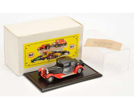 Matchbox Models of Yesteryear Code 2 issue Y24 Bugatti T44 "Matchboxclub.com MICA 23rd Convention Stratford Upon Avon" - blac