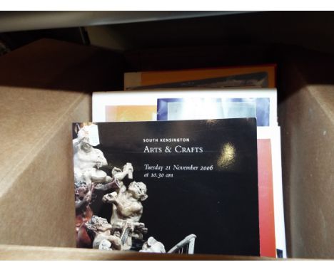 A good selection of auction catalogues relating to jewellery, Art & Crafts, Objets de Vertu etc to include Christies, Bonhams