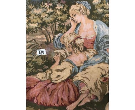 Large unframed tapestry. Approx 100x 180cm