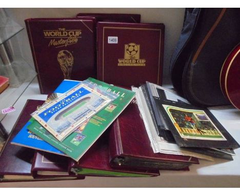 A large selection of World cup memorabilia including stamps, first day covers etc., (some items may be signed).