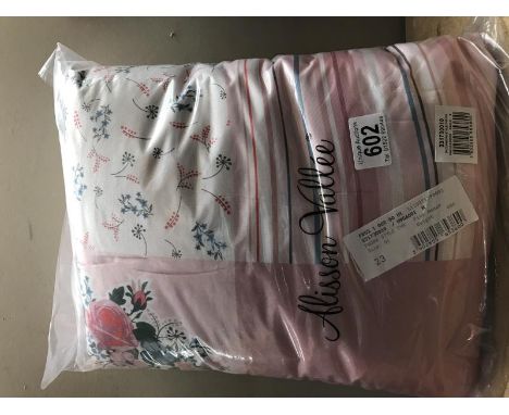 Single patch work throw in bag