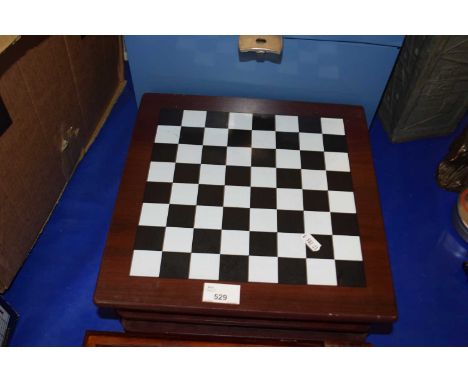 A games unit to include chess, backgammon and draughts etc (unchecked for completeness)