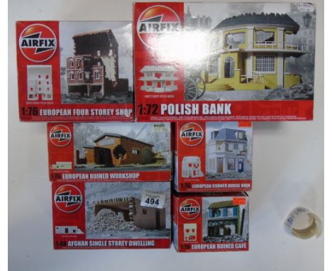 X 8 AIRFIX MODEL KITS, UNCHECKED