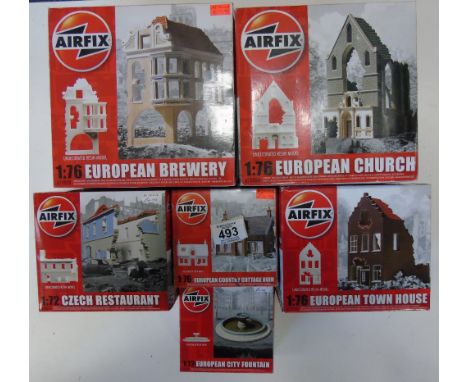 X 6 AIRFIX MODEL KITS, UNCHECKED