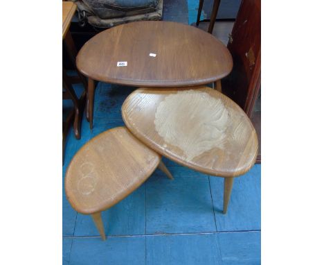 PEBBLE NEST OF TABLES ERCOL