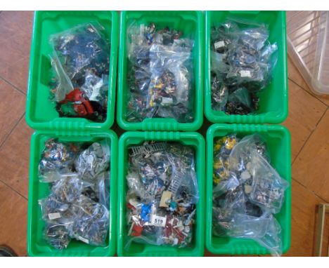 X 6 BOXES OF MIXED MODEL FIGURES