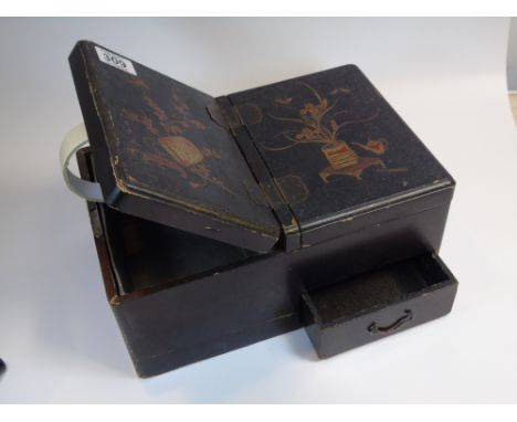 VICTORIAN CHINOISERIE TEA CADDY