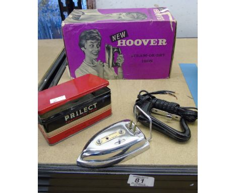 2 VINTAGE IRONS