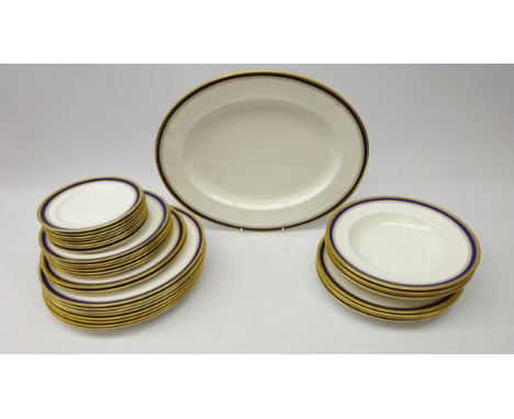 Spode 'Knightsbridge' part dinner service, in one box (33)   Condition Report   Click here for further images, condition, auc