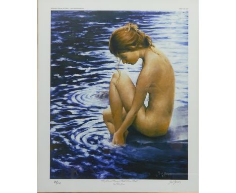 'The Eternal Summer Shall Never Fade', limited edition colour print No.68/500 signed by Ted Jones (Irish 1952-2017) pub. Kill