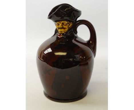 Royal Doulton 'Night Watchman' flask, RD no. 436947, H21cm    Condition Report   Click here for further images, condition, au