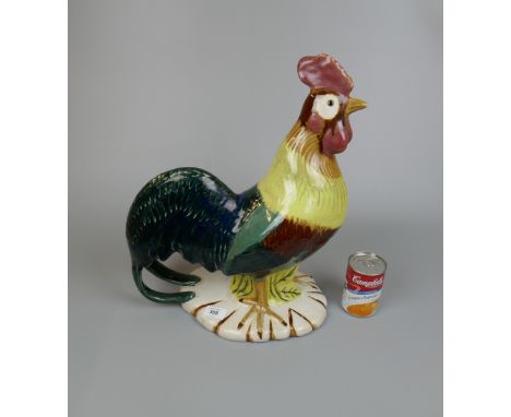 Large ceramic cockerel - Approx height: 45cm 