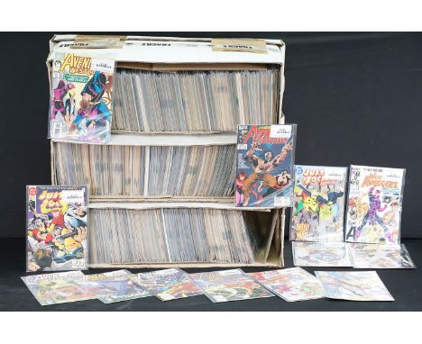 Comics – Around 750 Modern Age comics, mainly DC examples featuring Justice League of America, Infinity Inc, Animaniacs, Impu