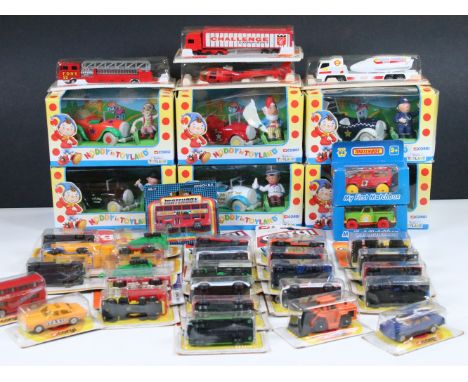 36 Carded &amp; boxed diecast models to include 13 x Corgi Heavy Diecast, 3 x Corgi Twin, 4 x Corgi Junior, 4 x Majorette, 6 