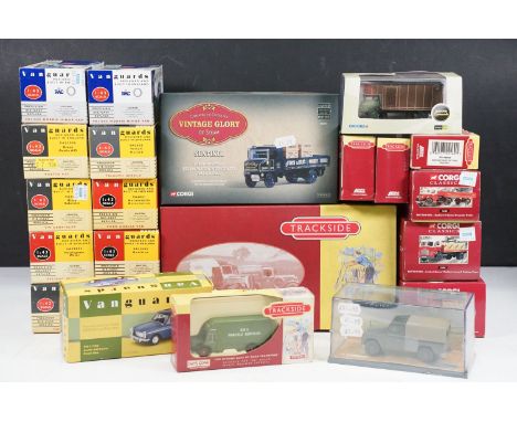 22 Boxed diecast models to include 11 x Vanguards, 5 x Lledo Trackside, 3 x Corgi Classics British Railways, Corgi Vintage Gl