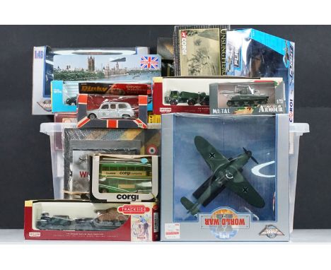 36 Boxed diecast models to include Vanguards, Corgi Unsung Heroes Vietnam Series II, 4 x Corgitronics including 1008 Fire Chi