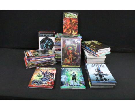 Comics - Over 90 Comic Books and graphic novels to include Green Lantern, Batman, Edge, Transformers, Superman, Black Hawk et