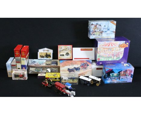 Collection of boxed diecast models to include Matchbox Models Of Yesteryear Special Edition Heritage Horse Drawn Carriages, L