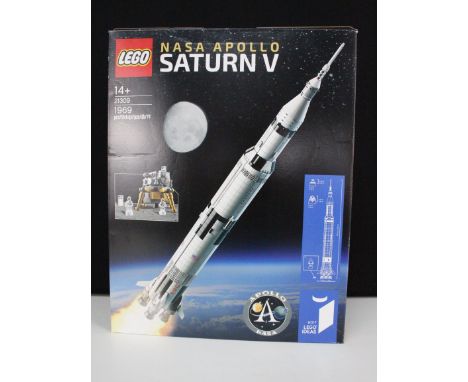 Lego - Boxed Lego Ideas #017 21309 NASA Apollo Saturn V, previously built appearing complete but unchecked for completeness