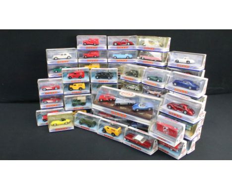 65 Boxed Matchbox Dinky Collection diecast models to include 2 x Classic Sports Cars Series 1 sets, diecast ex, boxes gd over