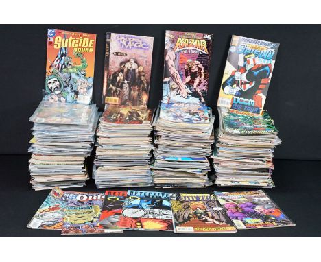 Comics –  Around 450 Modern Age – Bronze Age comics featuring DC, Valiant, Image, Marvel etc To include The Flash, Spawn, The