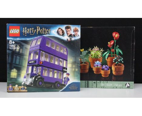 Lego - Two boxed Lego sets to include sealed 10329 Icons Botanical Collection Tiny Plants and 75957 Wizarding World Harry Pot