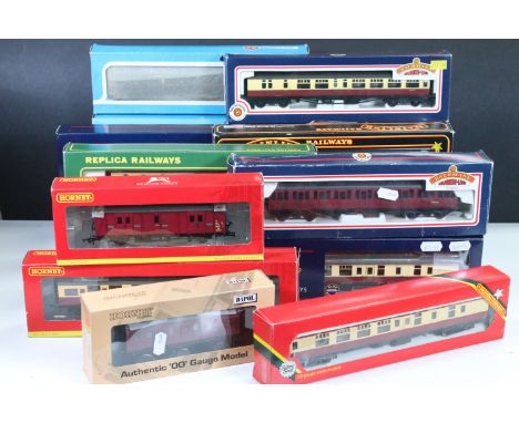 38 Boxed OO gauge items of rolling stock to include 14 x Bachmann, 5 x Hornby, 4 x Airfix, 4 x Wrenn, 4 x Palitoy Mainline, 1