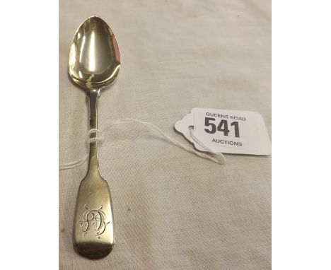 A GEORGIAN EXETER SILVER SPOON BY ISSIAC PARKIN 1829