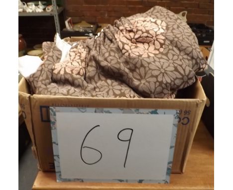 CARTON OF CURTAINS