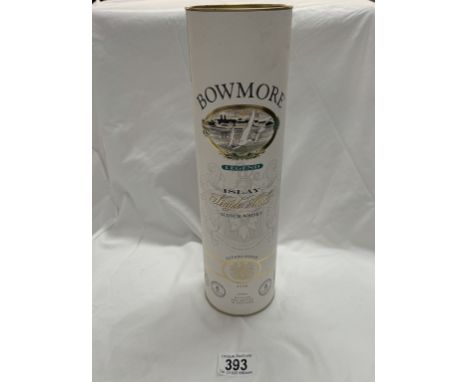 A bottle of Bowmore Legend Islay single malt Scotch whiskey (in tube/boxed) COLLECT ONLY