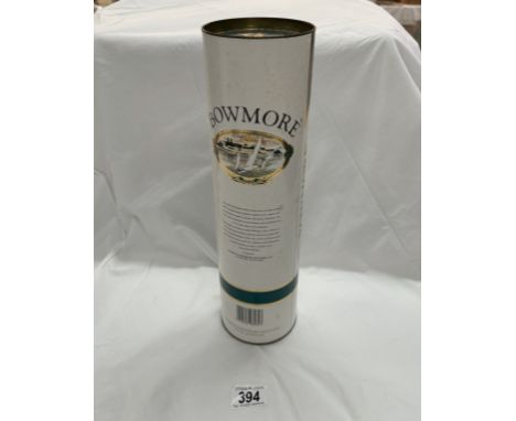A bottle of Bowmore Islay 12 year old single malt Scotch whiskey COLLECT ONLY