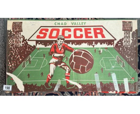 A vintage Chad Valley soccer football game (No accessories)