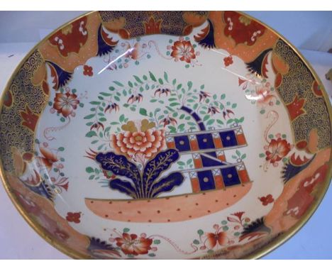 A large Copeland Spode imari bowl.