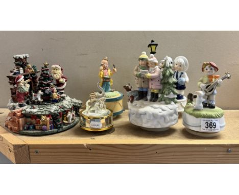 A quantity of musical figures etc. including Hummel etc.