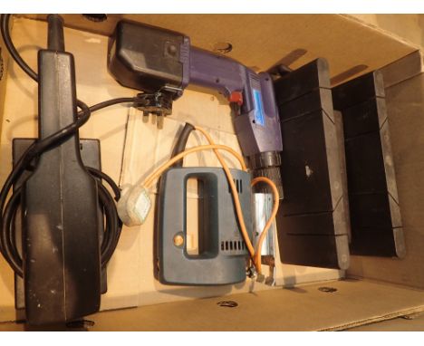 Box of power tools
